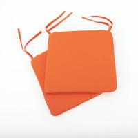 greenhurst pack of 2 waterproof bistro pads tangerine