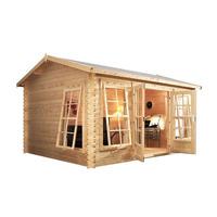 greenacre 149ft x 115ft 45m x 35m home office director log cabin