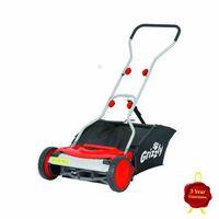 Grizzly Hand Propelled Cylinder Lawn Mower with Collection Bag