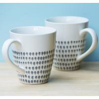 Grey Dew Drop Mug - Tall