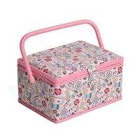 Groves Exclusive Print Collection Sewing Box (M) Contemporary Notions by Hobby Gift 375498