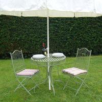 green hampton bistro garden table chairs set