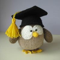 Graduation Owl in DK by Amanda Berry - Digital Version