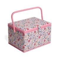 Groves Exclusive Print Collection Sewing Box (L) Contemporary Notions by Hobby Gift 375497