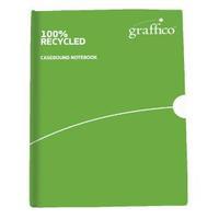 Graffico Recycled Casebound A6 Notebook Feint Ruled 160 Pages 9100034
