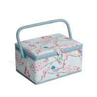 Groves Exclusive Print Collection Sewing Box (M) -Tweet by Hobby GIft 375523