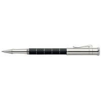 Graf von Faber-Castell Classic Anello Ebony Wood Platinum-Plated Roller Ball