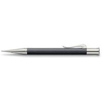 Graf von Faber-Castell Guilloche Cisele Anthracite Precious Resin with Rhodium-Plated Appointments Pencil