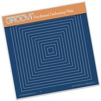 Groovi Plate - Nested Squares