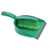 Green Dustpan and Brush Set 102940GN