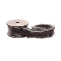 Grey Faux Fur Reel 1 m