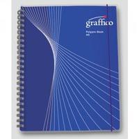 Graffico Twin Wire Polypropylene A5 Notebook 140 Pages 500-0505