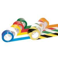Green / White Adhesive Floor Marking Tapes 50mm x 33m rolls