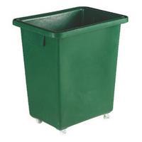 green tapered sides food grade 141 litre truck container 316355