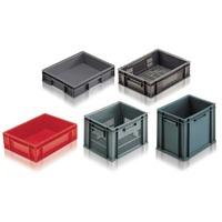 Grey or Red Lid for All 400 x 300mm Euro Containers