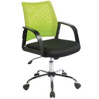 Green/Black Medium Back Mesh Task Chair