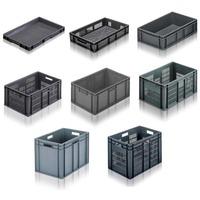 Grey or Red Lid for All 600 x 400mm Euro Containers