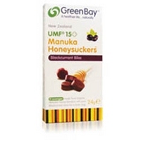 Green Bay 12+ Manuka Honeysuckers - Blackcurrant