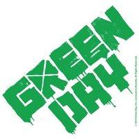 Green Day Logo Single Cork Coaster.
