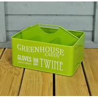 greenhouse and shed tool tidy box in green by burgon and ball