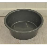 grey round washing up bowl by kingfisher