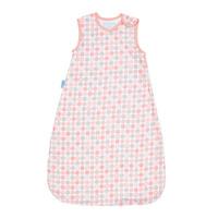 Grobag 1.0 Tog Lightweave Cotton Sleeping Bag Beachballs Pink 6-18 Months