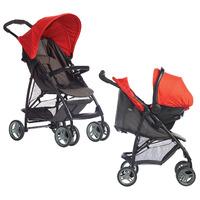 Graco Literider Travel System in Red