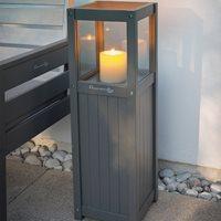 GRIGIO CANDLE GARDEN LANTERN