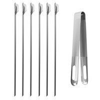 GRILL TONGS AND SKEWERS SET Suitable for the Social Grill