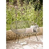 Grey String Bench