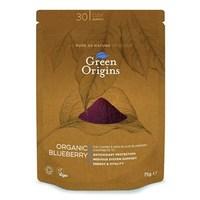 Green Origins Organic Freeze Dried Blueberry Powder 75g