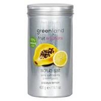 Greenland Fruit Emotions Scrub Salt - Papaya &amp; Lemon 400g