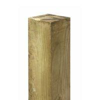 grange sawn timber post 24m x 100mm x 100mm brown