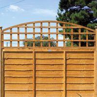 Grange Dome Top Trellis Panel 0.87m