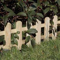 grange pine picket fence panel 108m x 400mm