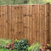 grange weston closeboard panel brown 12m