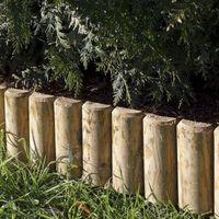 Grange Green Log Edging Board 1000 x 150mm