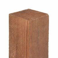 grange sawn timber post 21m x 100mm x 100mm brown