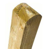 grange elite grooved fence panel post 18m x 70mm x 70mm