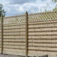 grange elite st malo fence panel 18m