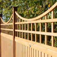 grange bow top trellis panel 057m