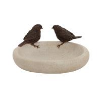 Ground Resin Bird Bowl