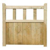 grange timber solid infill gate h09m w09m