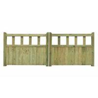 grange planed timber driveway gate h900mm w3000mm