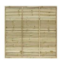 Grange Fencing Primo Overlap Fence Panel (W)1.83m (H)1.8m Pack of 5