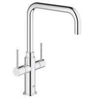 grohe ambi chrome effect monobloc tap