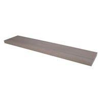 Grey Oak Effect Floating Shelf (L)1182mm (D)237mm