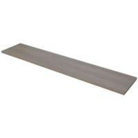 Grey Oak Effect Shelf Board (L)1185mm (D)240mm