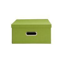 Green Cardboard Storage Box