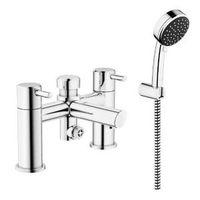 grohe feel chrome bath shower mixer tap